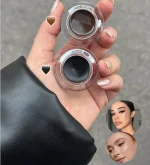 خط چشم ژله‌ای ADS مشکی و قهوه‌ای برای آرایش چشم