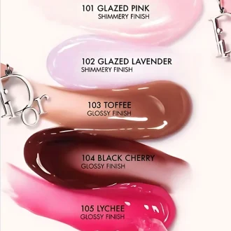 رنگ بندی لیپ باتر دیور Dior Lip Glow Butter