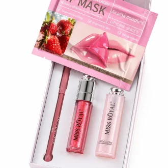 ست آرایش لب میس رویال MISS ROYAL مدل Get Set Gloss