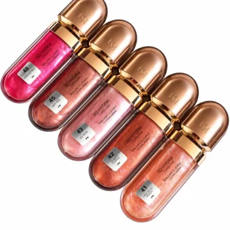 کدهای 41 تا 46 لیپ گلاس KIKO Milano 3D Hydra