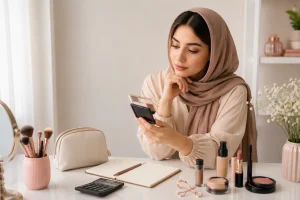 برنامه‌ریزی برای خرید هوشمندانه لوازم آرایش با بودجه محدود