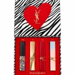 چهار رژ لب داخل پک YSL با کدهای 1966 21 302 و 314