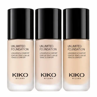 سه رنگ کرم پودر KIKO Unlimited Foundation